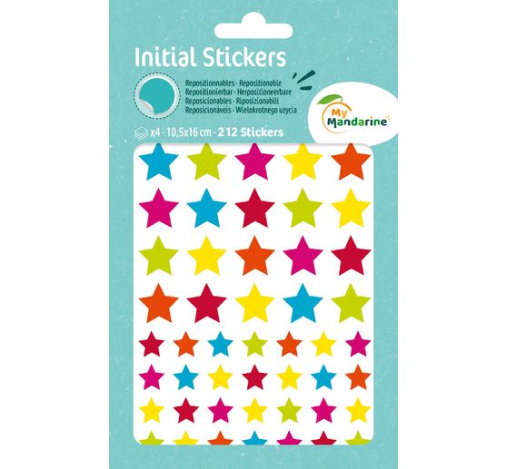 Sticker "Stars colorful"