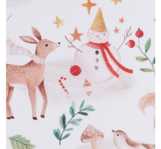 Cotton fabric "Forest Magic"