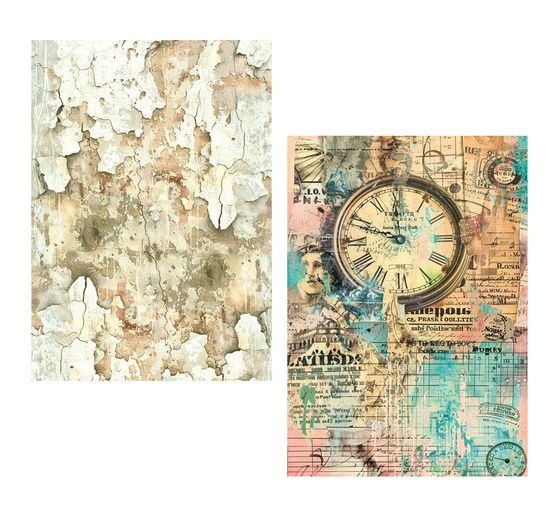 Ciao Bella Tissue paper set "Fragments of Time"