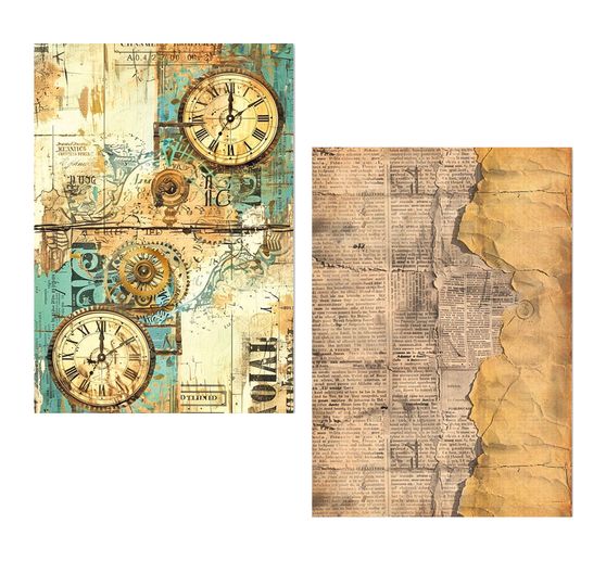 Ciao Bella Tissue paper set "Fragments of Time"