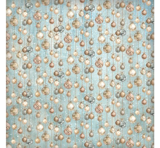 Stamperia Scrapbook block "White Christmas Backgrounds"