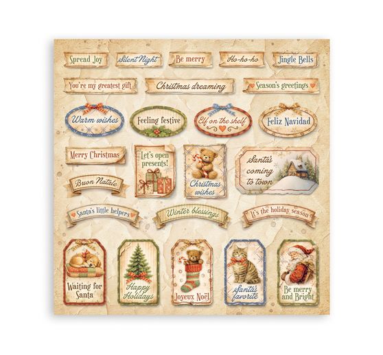 Stamperia Scrapbook-Block "Silent Night"