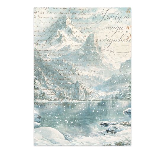 Stamperia A5 Junk Journal Focus Points "White Christmas"