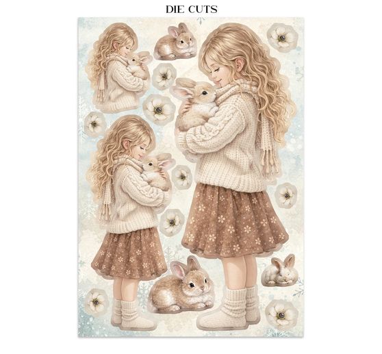 Stamperia A5 Junk Journal Focus Points "White Christmas"