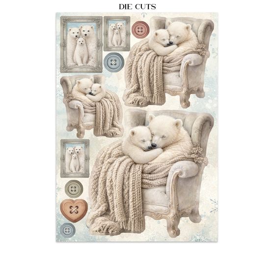 Stamperia A5 Junk Journal Focus Points "White Christmas"