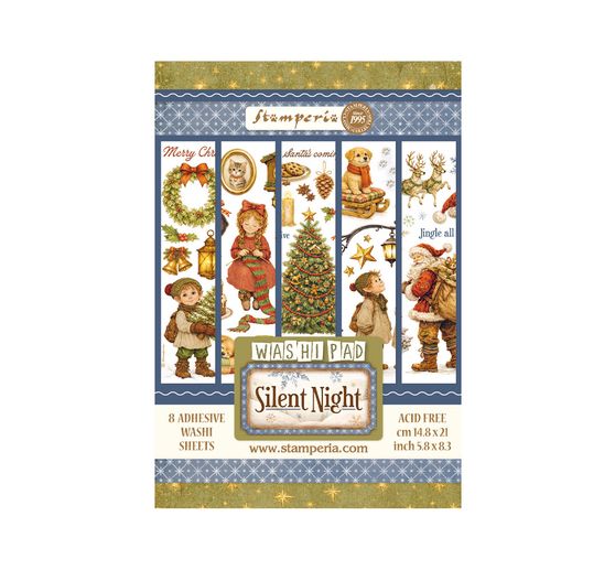 Stamperia Washi pad "Silent Night"