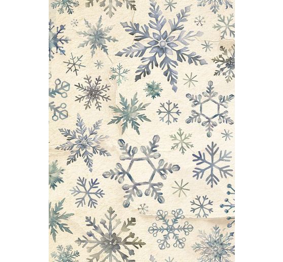 Stamperia Motiv-Strohseide Backgrounds "Silent Night", DIN A6, 8er Set