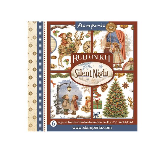 Stamperia Rub On Sortiment "Silent Night"