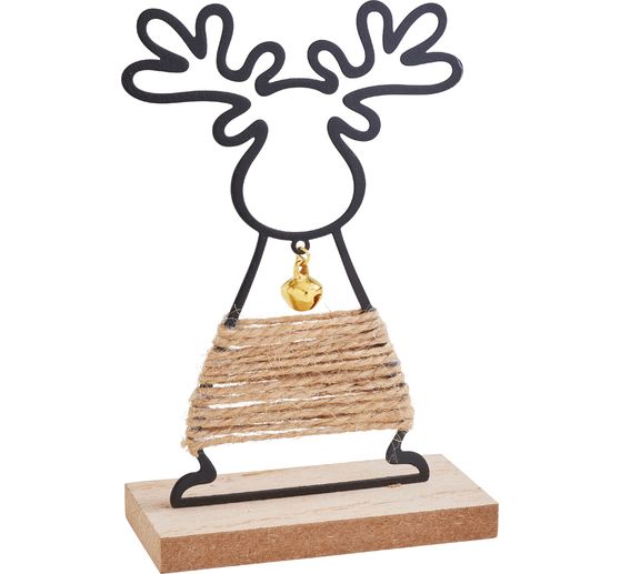 VBS Metal moose &ldquo;Tjure & Faxe&rdquo;, set of 2