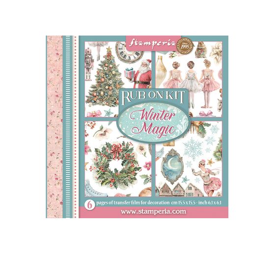 Stamperia Rub On Sortiment "Winter Magic"