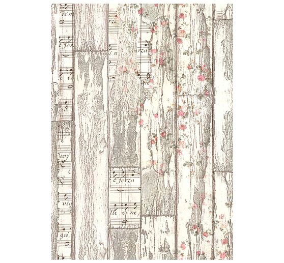 Stamperia Motiv-Strohseide Backgrounds "Winter Magic", DIN A6, 8er Set