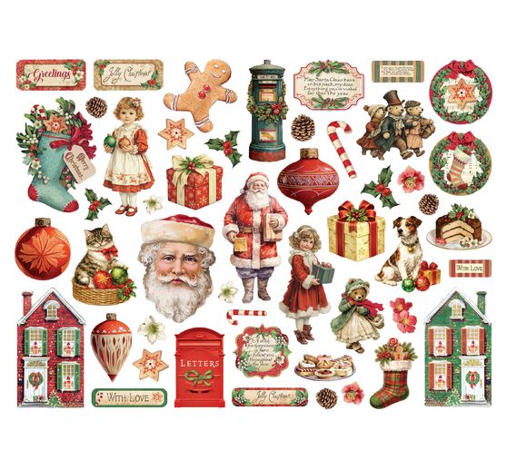 Stamperia Stanzmotive "Classic Christmas"