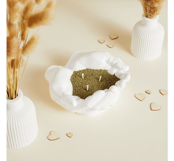 Candle sand with wicks
