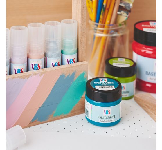 VBS Bastelfarben-Set "Pastel"