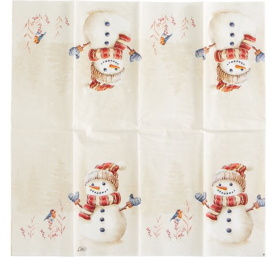 Paper handkerchiefs "Oscar the Snowman"