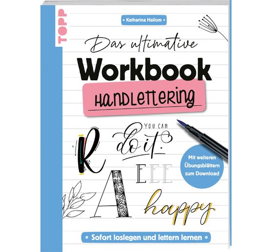 Book "Das ultimative Workbook: Handlettering"