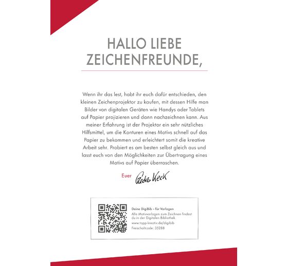 Kreativ-Set "Kunst des Zeichnens - Zeichenprojektor"