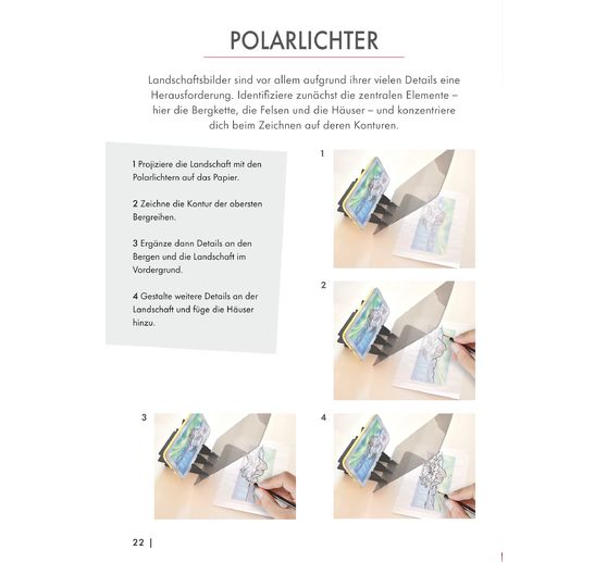 Kreativ-Set "Kunst des Zeichnens - Zeichenprojektor"