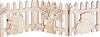 VBS Decorative wooden fence