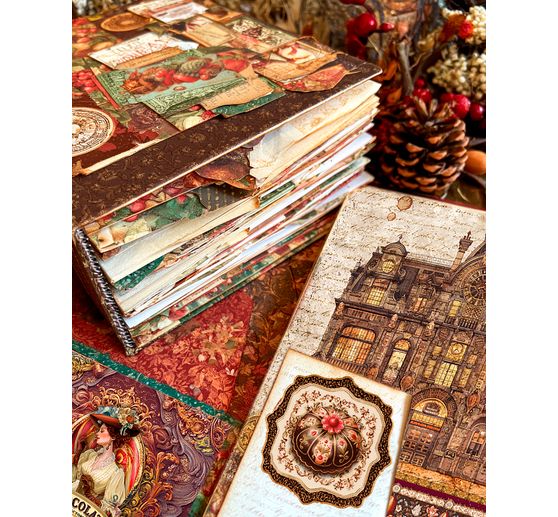 Ciao Bella Scrapbook-Papier "The Chocolate Factory"