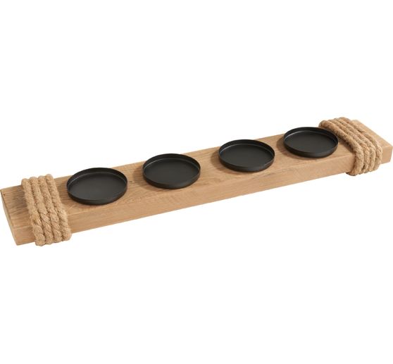 Holz-Adventskerzenhalter