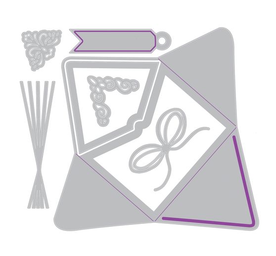 Sizzix Thinlits Punching template "First Class Mail by Vicki Boutin"