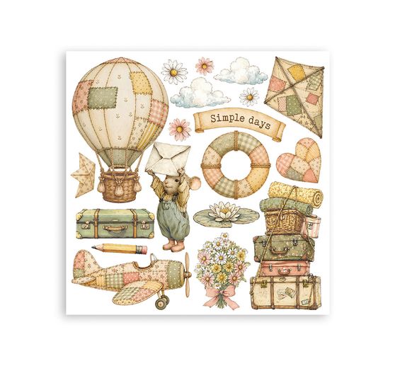 Stamperia Rub On assortment "Cozy Family"