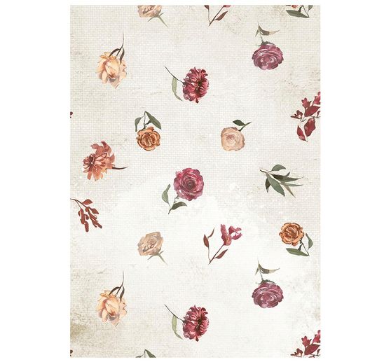 Stamperia Motif straw silk backgrounds "Our Way", DIN A6, set of 8