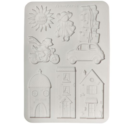 Stamperia Silicone mould A5 "Cozy Family"
