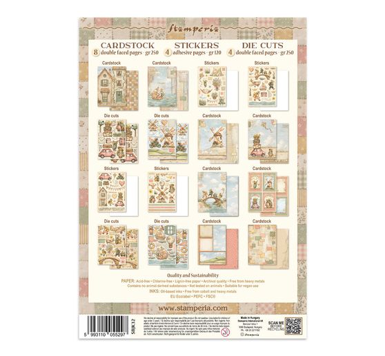 Stamperia Junk Journal Book "Cozy Family"