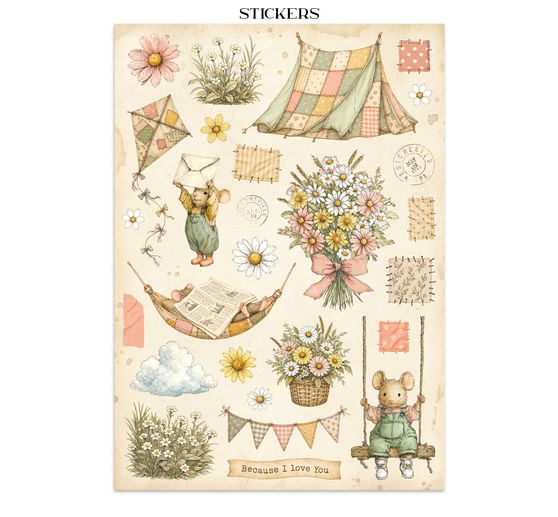 Stamperia Junk Journal Book "Cozy Family"