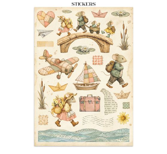 Stamperia Junk Journal Book "Cozy Family"
