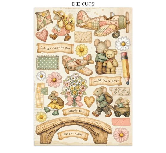 Stamperia Junk Journal Book "Cozy Family"