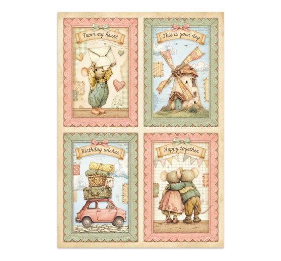 Stamperia Junk Journal Book "Cozy Family"
