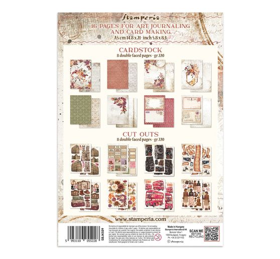 Stamperia A5 Junk Journal Focus Points "Our Way"