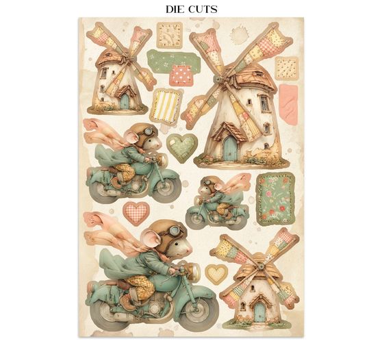 Stamperia A5 Junk Journal Focus Points "Cozy Family"