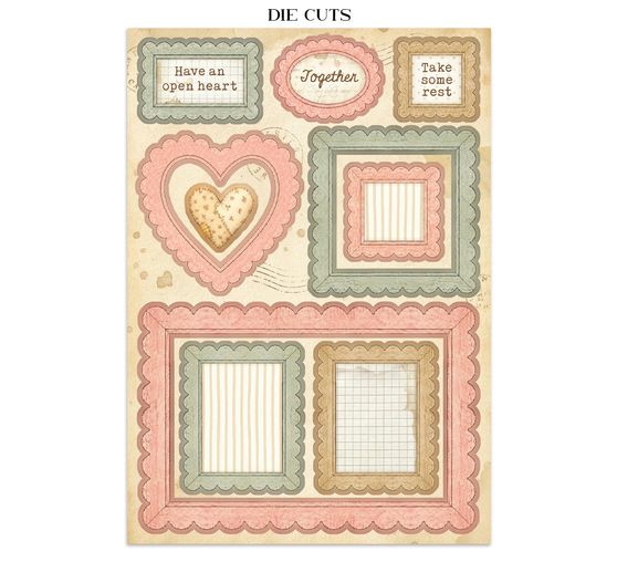 Stamperia A5 Junk Journal Focus Points "Cozy Family"