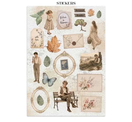 Stamperia Junk Journal Book "Flowers and Poems"