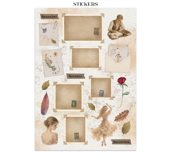 Stamperia Junk Journal Book "Flowers and Poems"
