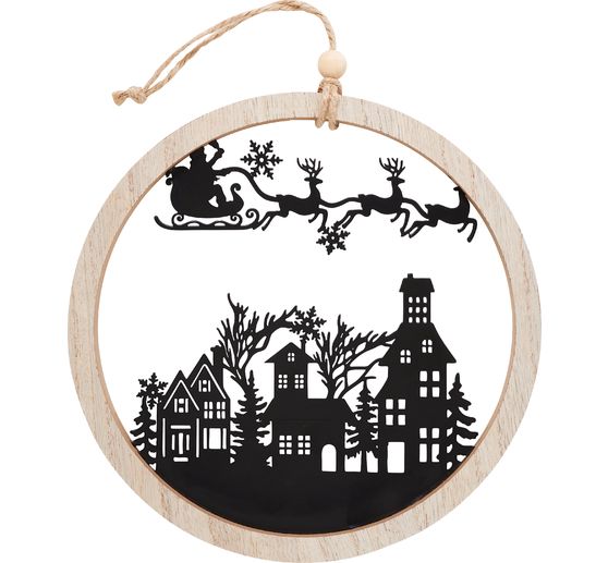 VBS Decorative wooden ring &ldquo;Christmas Eve&rdquo;