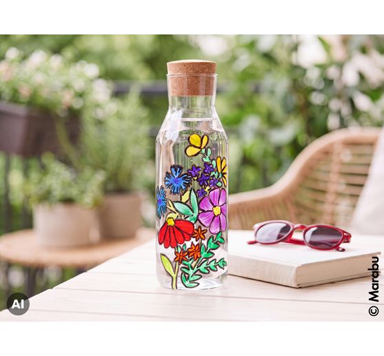 Marabu Porcelain & Glass marker Set, 10 x 3 mm