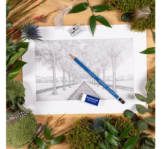 STAEDTLER Drawing pencils "Mars Lumograph" 100