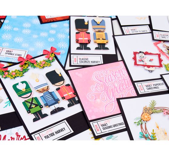 Sizzix Thinlits Stanzschablone "Yuletide Harvey by Tim Holtz"