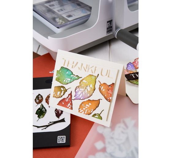 Sizzix Thinlits Stanzschablone "Leaves + Sticks by Tim Holtz"