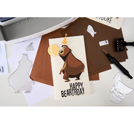 Sizzix Thinlits Punching template "Theodore - Mini Colorize by Tim Holtz"