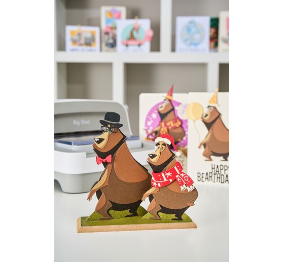 Sizzix Thinlits Punching template "Theodore - Mini Colorize by Tim Holtz"