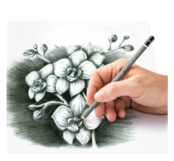 STAEDTLER Charcoal pencils "Mars Lumograph" charcoal 100C, 4 pcs.