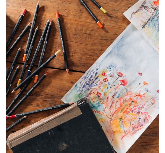 STAEDTLER Watercolour pencils "Mars Lumograph" colour aquarell