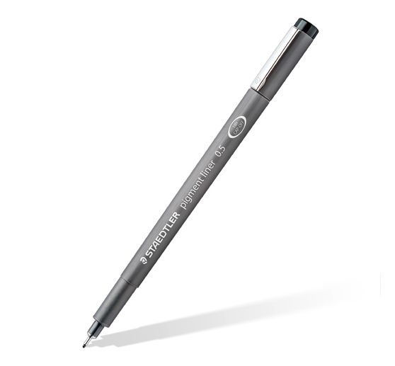 STAEDTLER Pigment Liner, Schwarz, 6er-Set