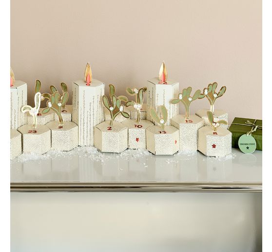 Adventskalender Bastelset "Mistelzweige"